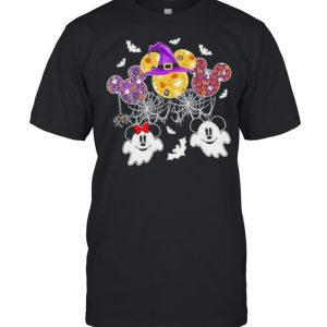 holloween Disney Mickey Spider Witch Shirt