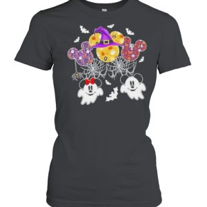 holloween Disney Mickey Spider Witch Shirt