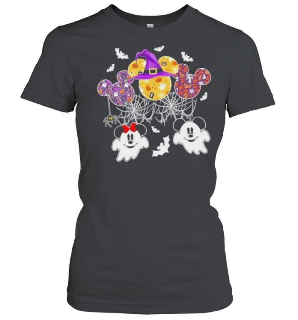 holloween Disney Mickey Spider Witch Shirt