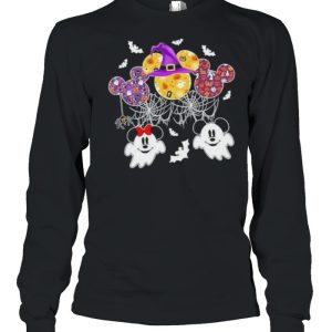 holloween Disney Mickey Spider Witch Shirt 3