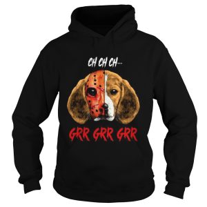 Halloween jason voorhees beagle ch ch ch grr grr grr shirt 1