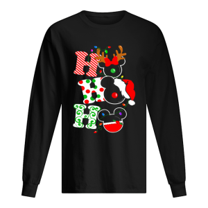 Ho ho ho Merry Christmas Disney Mickey shirt 1